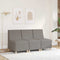 vidaXL - Fauteuil - 55 - cm - stof - taupe