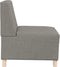 vidaXL - Fauteuil - 55 - cm - stof - taupe