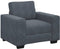 vidaXL - Fauteuil - 60 - cm - fluweel - donkergrijs