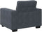 vidaXL - Fauteuil - 60 - cm - fluweel - donkergrijs