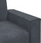 vidaXL - Fauteuil - 60 - cm - fluweel - donkergrijs