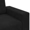 vidaXL - Fauteuil - 60 - cm - fluweel - zwart