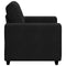vidaXL - Fauteuil - 60 - cm - fluweel - zwart