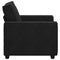 vidaXL - Fauteuil - 60 - cm - fluweel - zwart