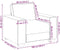 vidaXL - Fauteuil - 60 - cm - fluweel - zwart