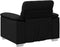 vidaXL - Fauteuil - 60 - cm - kunstleer - zwart
