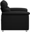 vidaXL - Fauteuil - 60 - cm - kunstleer - zwart