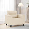 vidaXL - Fauteuil - 60 - cm - microvezelstof - beige
