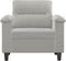 vidaXL - Fauteuil - 60 - cm - microvezelstof - lichtgrijs