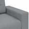 vidaXL - Fauteuil - 60 - cm - stof - lichtgrijs