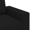 vidaXL - Fauteuil - 60 - cm - stof - zwart