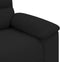 vidaXL - Fauteuil - 60 - cm - stof - zwart