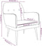 vidaXL Fauteuil 62x79x79 cm fluweel roze