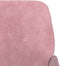vidaXL Fauteuil 62x79x79 cm fluweel roze