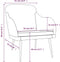 vidaXL Fauteuil 63x76x80 cm fluweel blauw