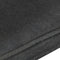 vidaXL Fauteuil canvas zwart