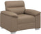 vidaXL - Fauteuil - Cappuccino - 60 - cm - kunstleer