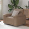 vidaXL - Fauteuil - Cappuccino - 60 - cm - kunstleer