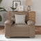 vidaXL - Fauteuil - Cappuccino - 60 - cm - kunstleer