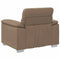 vidaXL - Fauteuil - Cappuccino - 60 - cm - kunstleer