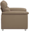 vidaXL - Fauteuil - Cappuccino - 60 - cm - kunstleer