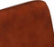 vidaXL Fauteuil echt leer bruin
