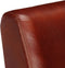 vidaXL Fauteuil echt leer bruin