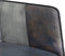 vidaXL Fauteuil echt leer grijs