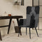 vidaXL Fauteuil echt leer zwart en grijs