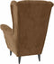vidaXL Fauteuil fluweel bruin