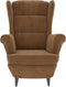 vidaXL Fauteuil fluweel bruin