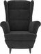 vidaXL Fauteuil fluweel donkergrijs