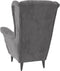 vidaXL Fauteuil fluweel lichtgrijs