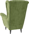 vidaXL Fauteuil fluweel lichtgroen