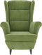 vidaXL Fauteuil fluweel lichtgroen