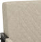 vidaXL Fauteuil kunstleer lichtgrijs