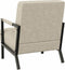 vidaXL Fauteuil kunstleer lichtgrijs