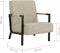 vidaXL Fauteuil kunstleer lichtgrijs