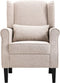 vidaXL Fauteuil stof beige