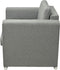 vidaXL Fauteuil stof lichtgrijs