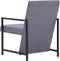 vidaXL Fauteuil stof lichtgrijs