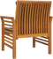 vidaXL - Fauteuils - 2 - st - met - donkergrijze - kussens - massief - acaciahout