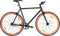 vidaXL - Fiets - met - vaste - versnelling - 700 - c - 55 - cm - zwart - en - oranje