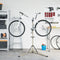 vidaXL - Fietsreparatiestandaard - inklapbaar - 102-160 - cm - aluminium