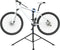 vidaXL - Fietsreparatiestandaard - inklapbaar - 108-188 - cm - blauw - staal