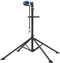 vidaXL - Fietsreparatiestandaard - inklapbaar - 108-188 - cm - blauw - staal
