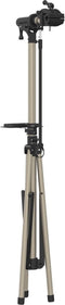 vidaXL - Fietsreparatiestandaard - inklapbaar - 120-165 - cm - aluminium