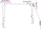 vidaXL - Fietstakels - met - plafondbevestiging - 2 - st - 20 - kg