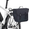 vidaXL - Fietstas - voor - bagagedrager - enkel - waterdicht - 21 - L - zwart