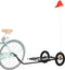 vidaXL - Fietstrailer - 122x53x28 - cm - ijzer - zwart